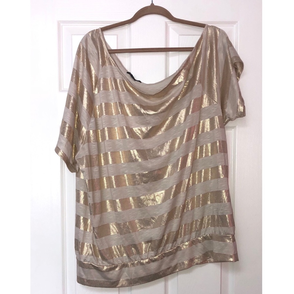 Torrid plus size off the shoulder top